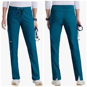 Greys Anatomy Teal Scrubs Pants S